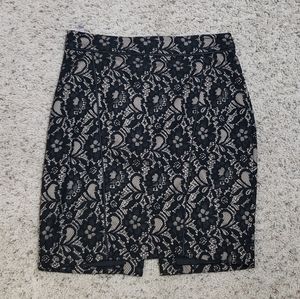 Express lace mini skirt size 0